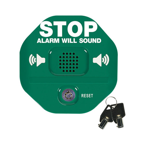 STI-6405-G STI Exit Stopper Momentary Reset - Green