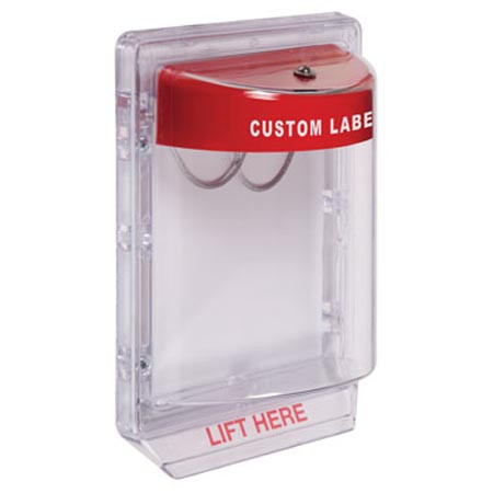 STI-1100CR STI Stopper II with Horn Flush Mount - Custom Label - Non-Returnable