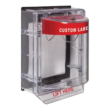 STI-1155CR STI Stopper II With Horn & Spacer Indoor/Outdoor - Custom Label - Non-Returnable