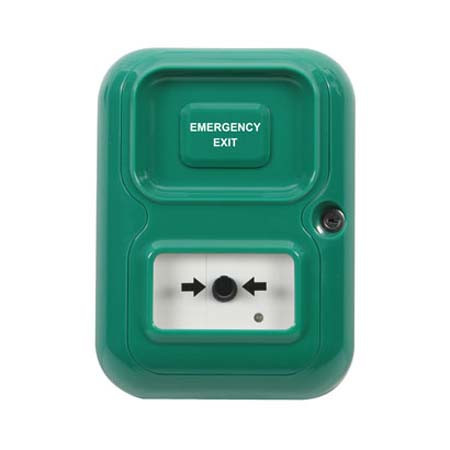 AP-1-G-I STI Alert Point Stand Alone Alarm System - Emergency Exit - Green
