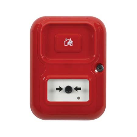 AP-1-R-A STI Alert Point Stand Alone Alarm System - House/Flame Icon - Red