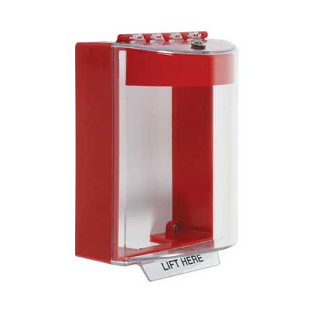 STI-13220NR STI Universal Stopper with Horn, Surface Mount, No Label