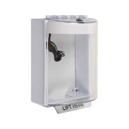 STI-13230NW STI Universal Stopper with Horn & Relay, Surface Mount, No Label