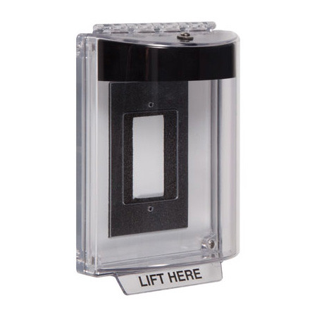 STI-13310NK STI Universal Stopper without Horn, Encl. Flush Back Box, No Label