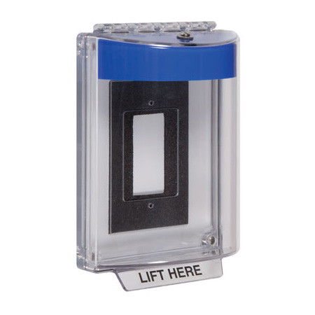 STI-13320NB STI Universal Stopper with Horn, Encl. Flush Back Box, No Label