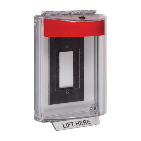 STI-13320NR STI Universal Stopper with Horn, Encl. Flush Back Box, No Label