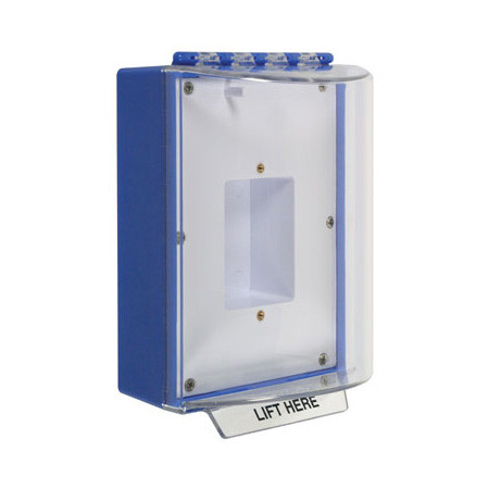 STI-13400NB STI Universal Stopper without Horn Housing, Enclosed Back Box, Sealed Mounting Plate, No Label