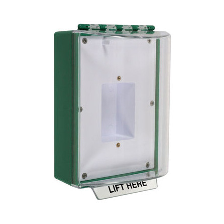 STI-13400NG STI Universal Stopper without Horn Housing, Enclosed Back Box, Sealed Mounting Plate, No Label