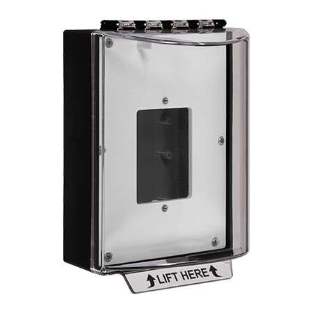 STI-13500NK STI Universal Stopper without Horn Housing, Enclosed Back Box, Open Mounting Plate, No Label