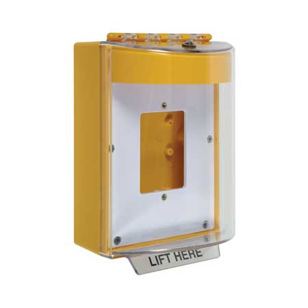 STI-13510NY STI Universal Stopper without Horn, Enclosed Back Box, Open Mounting Plate, No Label