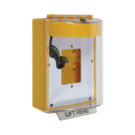 STI-13530NY STI Universal Stopper with Horn and Relay, Enclosed Back Box, Open Mounting Plate, No Label