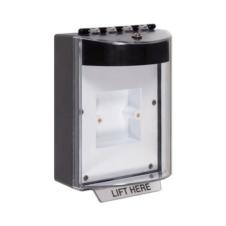 STI-13810NK STI Universal Stopper without Horn, European Enclosed Back Box & Sealed Mounting Plate, No Label