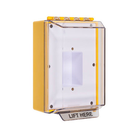 STI-14400NY STI Universal Stopper Low Profile without Horn Housing, Enclosed Back Box, Sealed Mounting Plate, No Label