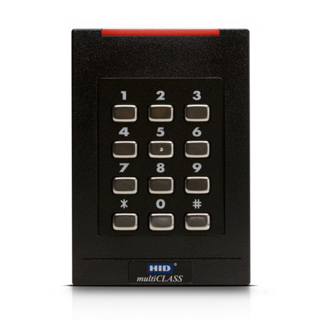 HID-RPK40 Kantech HID multiCLASS Reader (Black) w/ Integrated Keypad