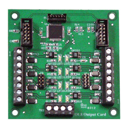 3510017 Potter PVX-OL8 8 Position Output/Led Card