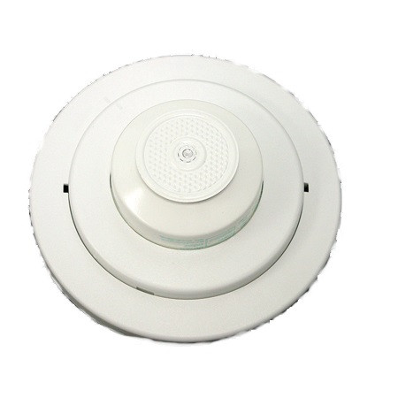 1000142 Potter CF-135W Indoor 135°F Fixed Temperature Heat Detector - White - Plastic