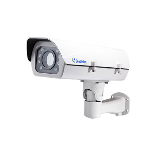 GV-LPR1200 Geovision 4.7~47mm Motorized Varifocal 30FPS @ 1280 x 720 Outdoor IR LPR w/ Built-in Recognition IP Security Camera 12VDC