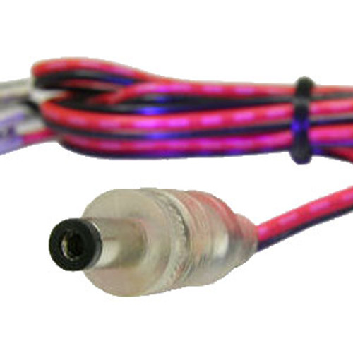 CA-1610-3FLQ Seco-Larm DC Plug w/ LED & 3ft. Wire