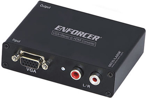 MVA-VH01Q Seco-Larm VGA & Stereo to HDMI Converter