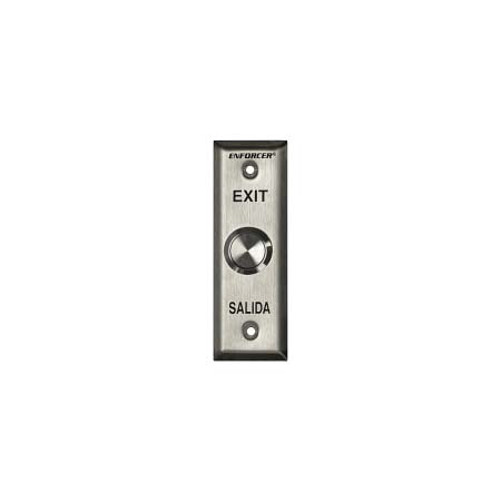 SD-7104SGEX1Q Seco-Larm Slimline Vandal-Resistant Request-To-Exit Plate