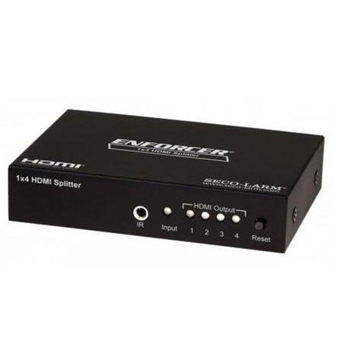 MVD-AH18-01Q Seco-Larm 4K HDMI Splitter with 1 HDMI Input and 8 HDMI Outputs