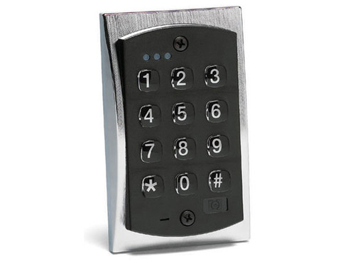 2000e Linear 2000 series e style access control keypad Indoor/outdoor flush mount design