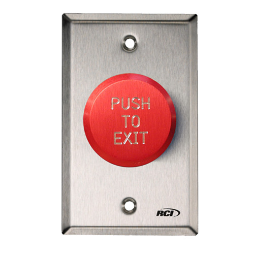 991E-PTD X 32D Dormakaba RCI Pneumatic "Push To Exit" Time Delay (2-SPST)