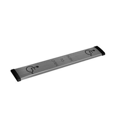 9LP36-HW Dormakaba RCI 36" Low Profile Push Bar - Hard Wired Installation Only 36" x 6" x 1"