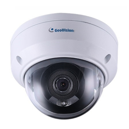 GV-TDR4702-0F Geovision 2.8mm 20FPS @ 4MP Outdoor IR Day/Night WDR Dome IP Security Camera 12VDC/PoE