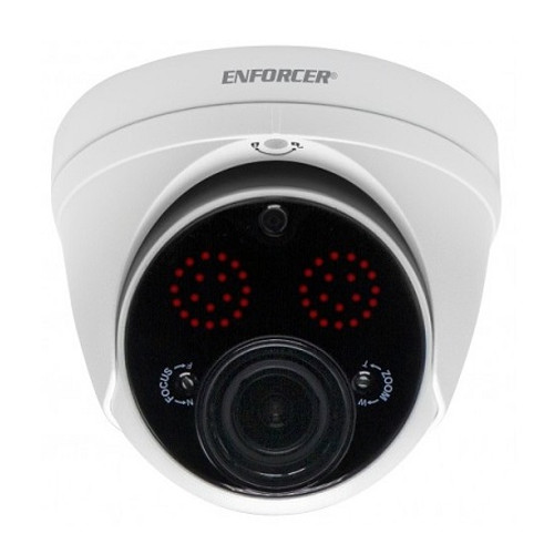 EV-Y2251-AMWQ Seco-Larm 2.8~12mm Varifocal 30FPS @ 1080p Outdoor IR DWDR Turret HD-TVI/HD-CVI/AHD/Analog Camera 12VDC