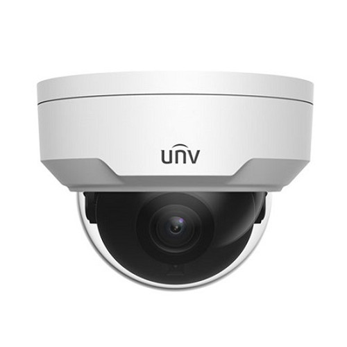IPC324SB-DF28K-I0 Uniview 2.8mm 25FPS @ 4MP LightHunter Indoor/Outdoor IR Day/Night WDR Dome IP Security Camera 12VDC/PoE