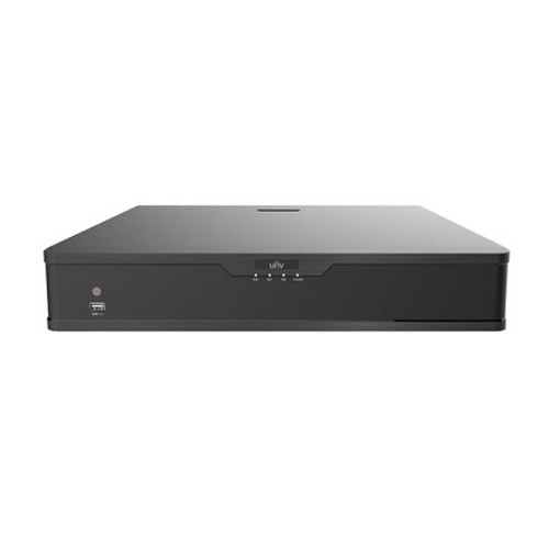 NVR304-16S-P16 Uniview 16 Channel NVR 160Mbps Max Throughput - No HDD with Built-in 16 Port PoE