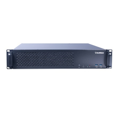 UVS-AI720-002 Geovision UVS AI Guard NVR HotSwap System 20-Bay NVR Intel i7 Processor 16GB RAM 256GB SSD 2 Camera Maximum with GV-AI Guard Analytics Software - No HDD