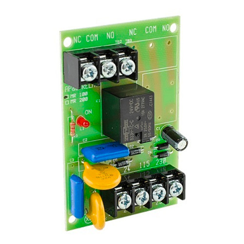 1000259-1 Potter MR-101/C/R Multi-Voltage Relays, Energized LED, 18mA, SPDT, Red Enclosure