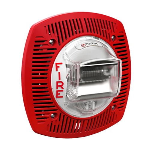 4890308 Potter SPKSTR-24WLPPR-WP Weather Proof Speaker/Strobe - No Label - Red - Non-Returnable