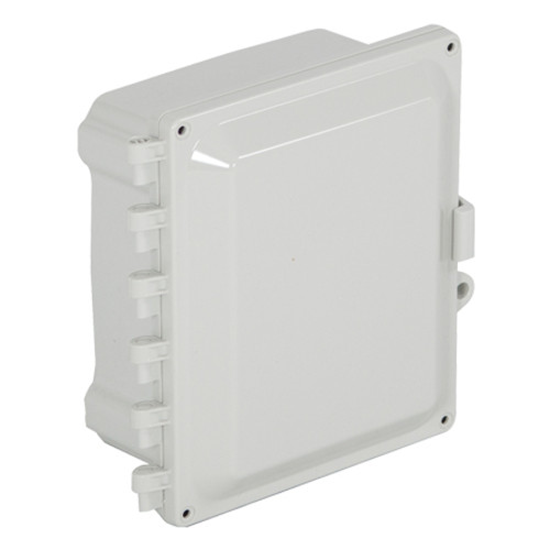 EP101006-O STI EnviroArmour Polycarbonate Enclosure - 10" H x 10" W x 6" D - White  - Non-Returnable