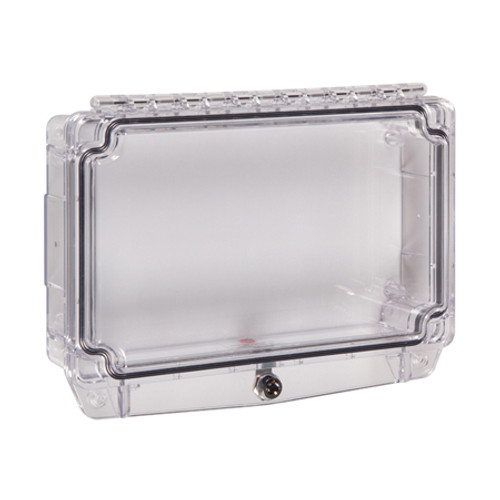 STI-7730 STI Polycarbonate Cover with Enclosed Back Box and Lock