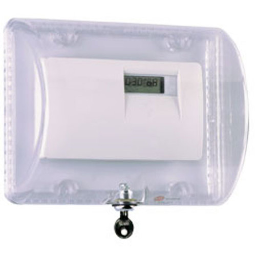 STI-9110 STI Thermostat Protector with Key Lock - Clear