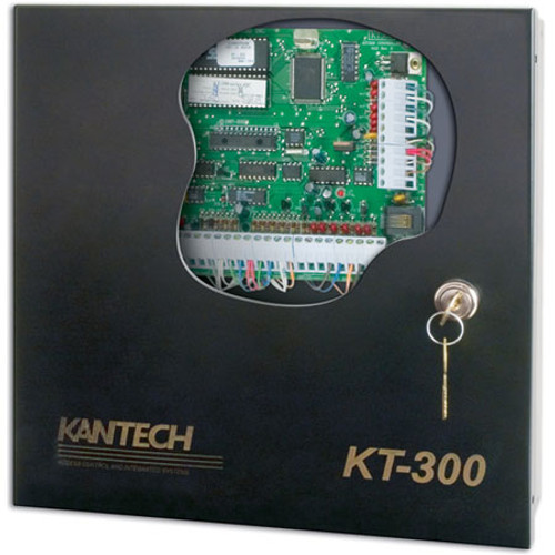 KT-4051CAB Kantech KT-300 Expansion Module Cabinet, Black, order lock separately (KT-LOCK), two keys