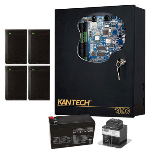EK-403 Kantech Expansion Kit with KT-400 Controller with 4 x P325XSF ioProx Readers