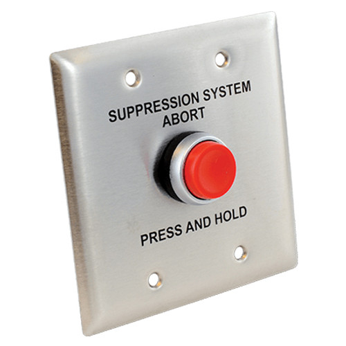 3001004 Potter ABORT-B Blue Button Abort Switch For PFC-4410-RC