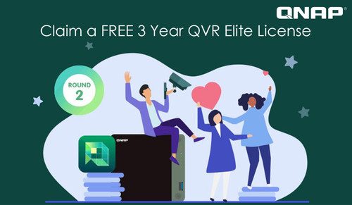Claim a FREE 3 Year QVR Elite License