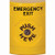 SS2200EX-EN STI Yellow No Cover Key-to-Reset Stopper Station with EMERGENCY EXIT Label English