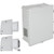 EP161409-O3 STI Polycarbonate Enclosure with NEMA 3R Filter Fan w/ Filter Vent 16 x 14 x 9 Opaque