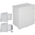 EP181611-O3 STI Polycarbonate Enclosure with NEMA 3R Filter Fan w/Filter Vent 18 x 16 x 11 Opaque