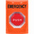 SS2502EM-EN STI Orange No Cover Key-to-Reset (Illuminated) Stopper Station with EMERGENCY Label English