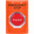 SS2502ES-EN STI Orange No Cover Key-to-Reset (Illuminated) Stopper Station with EMERGENCY STOP Label English