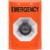SS2503EM-EN STI Orange No Cover Key-to-Activate Stopper Station with EMERGENCY Label English