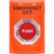 SS2504EX-EN STI Orange No Cover Momentary Stopper Station with EMERGENCY EXIT Label English