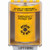 SS2280PO-EN STI Yellow Indoor/Outdoor Surface w/ Horn Key-to-Reset Stopper Station with EMERGENCY POWER OFF Label English